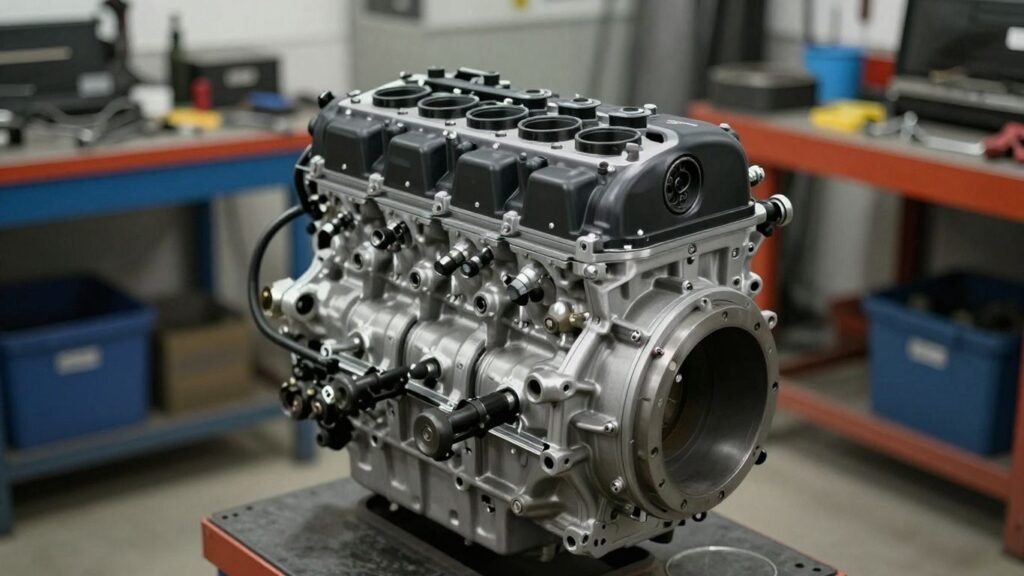 Low kilometer Skoda engine for sale in Epping, Victoria.