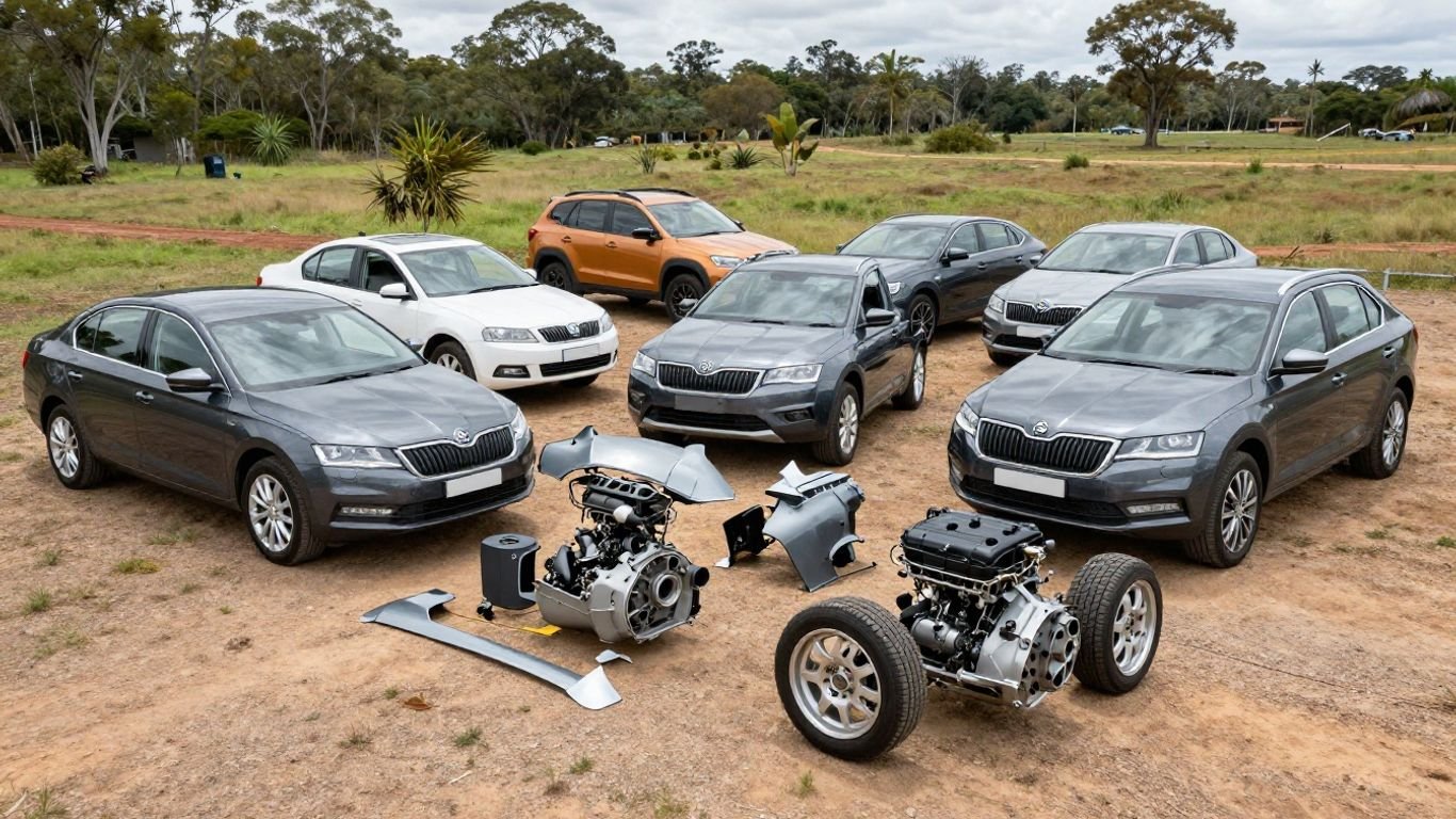 Skoda Wreckers Darwin NT: Find Sedan & SUV Parts Today