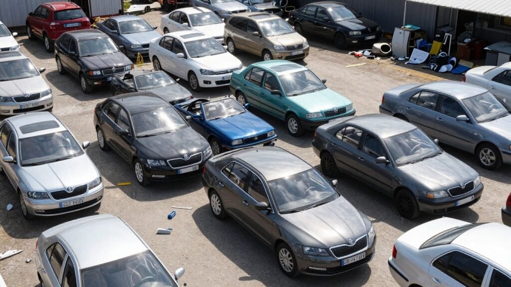 Skoda car parts and wreckers in Sydney